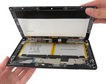 Example Kindle Fire HDX confirms that the mobile device can be made thinner without sacrificing maintainability